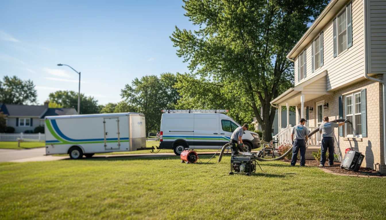 Flooded Basement Restoration And Cleanup With Repair in Niotaze, KS near me